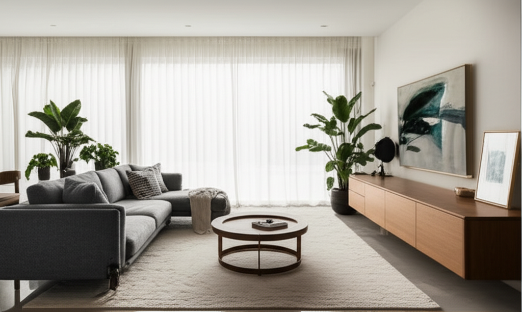 Interior painting work