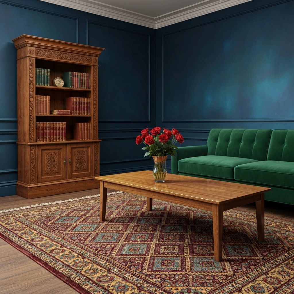 Painted room