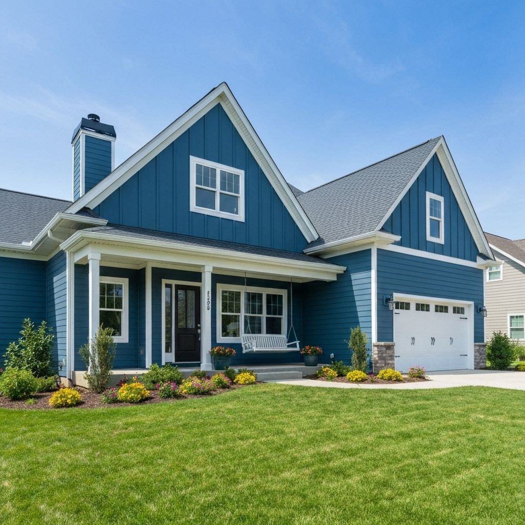 Exterior house painting